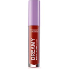 4 Adet Callista Dreamy Matte Cream Mat Görünümlü Lipgloss NO:205 Kahverengi 1 Adet