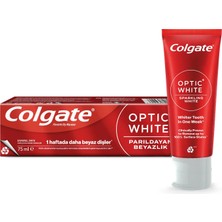 5 Adet Colgate Diş Macunu Optik Beyaz Parıldayan Beyazlık 75 ml