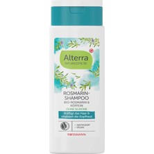 2 Adet Alterra Şampuan Biberiye ve Kafein 200 ml