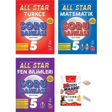 Newton Yayınları 5.sınıf Türkçe Matematik Fen All Star Soru Bankası 2027 Maarif Modeli+Telefon Tutucu+Maarif Defteri