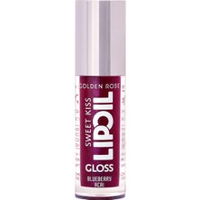 3 Adet Golden Rose Lip Oil Sweet Kiss Gloss No:07 Blueberry Acai 1 Adet