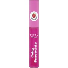 5 Adet Rival Loves Me Lip Gloss Juicy Smoothie No.04 Raspberry 8.5 ml
