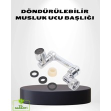 SS Home Concept 1080° Dönebilen Musluk Ucu – Su Tasarruflu, Esnek ve 360° Çift Eksenli Başlık
