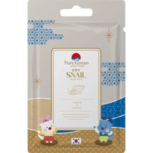 3 Adet Pure Korean Snail Maske 1 Adet