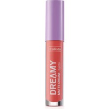 4 Adet Callista Dreamy Matte Cream Mat Görünümlü Lipgloss NO:206 Pembe 1 Adet
