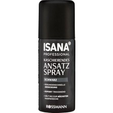 2 Adet Isana Professional Saç Kapatıcı Sprey Siyah 75 ml