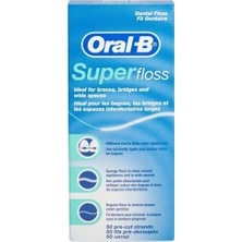 2 Adet Oral-B Diş Ipi Super Floss 50ADET