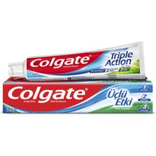 2 Adet Colgate Diş Macunu Üçlü Etki 75 ml