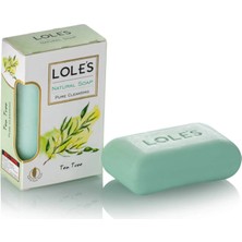 4 Adet Lole's Katı Sabun Çay Ağacı Yağı Bitkisel 150 gr