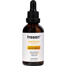 3 Adet Tresan Saç Bakım Yağı Castor Oil 50 ml