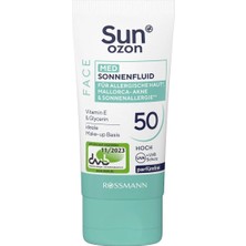 Sun Ozon 5 Adet Sunozon Med Güneş Koruyucu Yüz Kremi 50SPF 50 ml