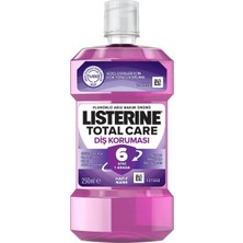 3 Adet Listerine Ağız Bakım Suyu Total Care 250 ml