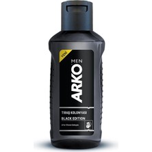 5 Adet Arko Men Tıraş Sonrası Kolonya Black 255 ml