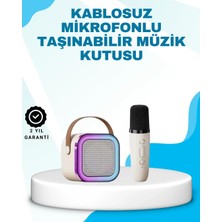 SS Home Concept Karaoke Mikrofon Hoparlör Seti Bluetooth Kablosuz Taşınabilir