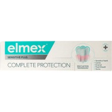 3 Adet Elmex Diş Macunu Hassas Plus Tam Koruma 75 ml
