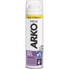 3 Adet Arko Men Tıraş Jeli Extra Sensitive 200 ml