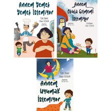 Peta Kitap Çocuk Gözüyle Annem - Dilek Cesur Kitapları - 3 Kitaplık Eğlenceli Set