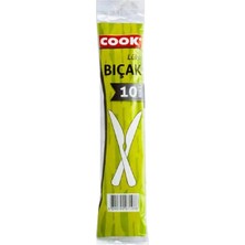5 Adet Cook Plastik Bıçak Lüks 10 Adet