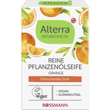 5 Adet Alterra Bitkisel Sabun 100% Doğal Portakal Yağlı 100 G