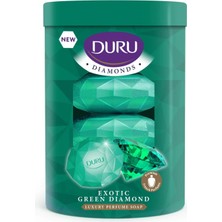 3 Adet Duru Katı Sabun Diamonds Series Green 360 gr