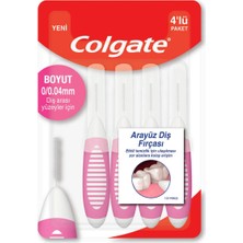 3 Adet Colgate Arayüz Fırçası 4 mm 1 Adet