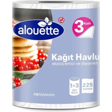 4 Adet Alouette Dev Kağıt Havlu 1=3 3 Katlı 1 Adet