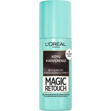 L'Oréal Paris L Oréal Paris Magıc Retouch Beyaz Dipleri Kapatıcı Sprey 02 Brun 75ML