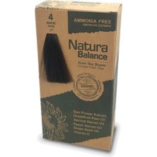 Natura Balance Krem Saç Boyası Kahve 4 1 Adet
