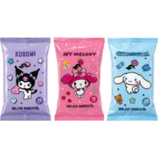 3 Adet Myclean Kuromi Mini Islak Mendil 1 Adet