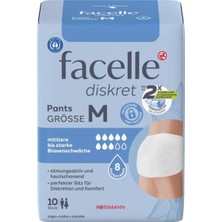 3 Adet Facelle Diskret Mesane Külodu Medium Boy 10 Adet
