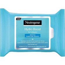 2 Adet Neutrogena Makyaj Temizleme Mendili Hydroboost 25'li