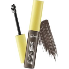 Callista Wonder Brow Eyebrow Mascara Kaş Maskarası 03 Koyu Kahve 1 Adet