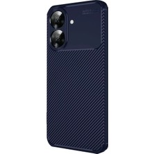 SS Home Concept Realme Note 60 Kılıf Auto Focus Karbon Kapak - Lacivert