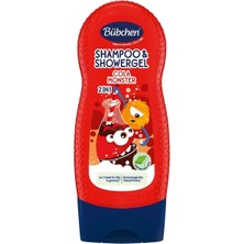 Bübchen Çocuk Şampuan & Duş Jeli Cola Monster 230 ml