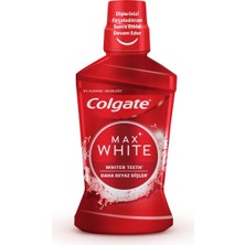 4 Adet Colgate Ağız Bakım Suyu Max White 500 ml
