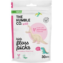 3 Adet Humble Diş Ipi 30 Çocuklar Için Kürdanlı 30 Adet