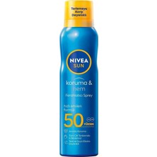 Nivea Sun Ferahlatıcı Sprey SPF50 Koruma ve Nem 200 ml