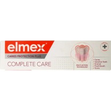 3 Adet Elmex Diş Macunu Çürüklere Karşı Plus Tam Koruma 75 ml