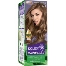 3 Adet Koleston Naturals Saç Boyası 7/1 Küllü Kumral 1 Adet