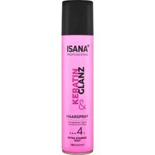 3 Adet Isana Professional Saç Spreyi Keratin & Style 250 ml