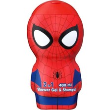 5 Adet Air Val International Duş Jeli & Şampuan Spiderman 400 ml