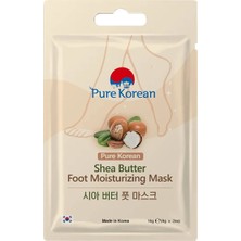 5 Adet Pure Korean Nemlendirici Ayak Maskesi Shea Butter 1 Adet