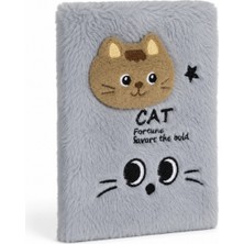 Seyfi Kırtasiye 14X20 cm Peluş Hatıra Günlük Anı Defteri 80 Yaprak Çizgili 6