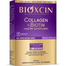 2 Adet Bioxcin Hacim Verici Şampuan Collagen&biotin 300 ml