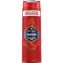 2 Adet Old Spice Captain Erkek Duş Jeli ve Şampuan 400 ml