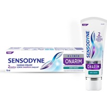3 Adet Sensodyne Diş Macunu Klinik Onarım Derin Temizlik 75 ml