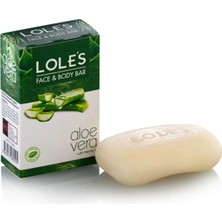 3 Adet Lole's Katı Sabun Aloevera Bitkisel 100 gr