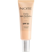 2 Adet Note Nemlendirici Daily Skin Perfector Spf 50 Tint 100 1 Adet