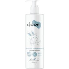 4 Adet Clooe Bebek Şampuanı Organik Sensitive 400 ml