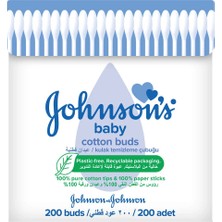 3 Adet Johnson's Baby Kulak Temizleme Çubuğu 200'LÜ 200'LÜ